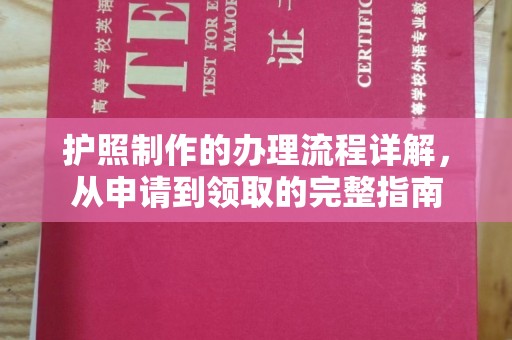 武隆护照制作的办理流程详解，从申请到领取的完整指南