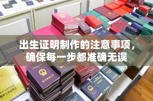 武隆出生证明制作的注意事项，确保每一步都准确无误