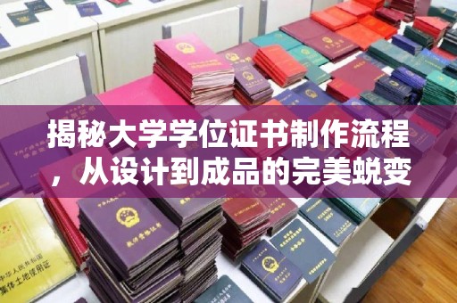 武隆揭秘大学学位证书制作流程，从设计到成品的完美蜕变