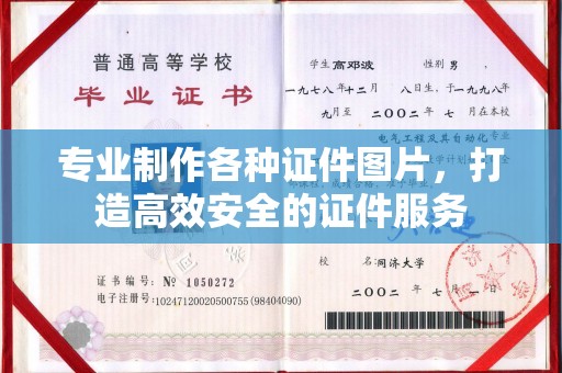 武隆专业制作各种证件图片，打造高效安全的证件服务