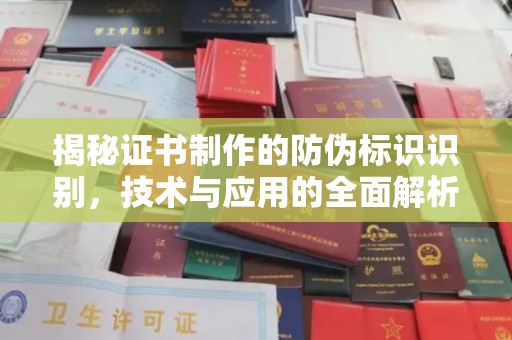 武隆揭秘证书制作的防伪标识识别，技术与应用的全面解析